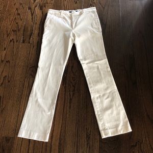 Ralph Lauren Ivory No-wale corduroy Pants Size 10